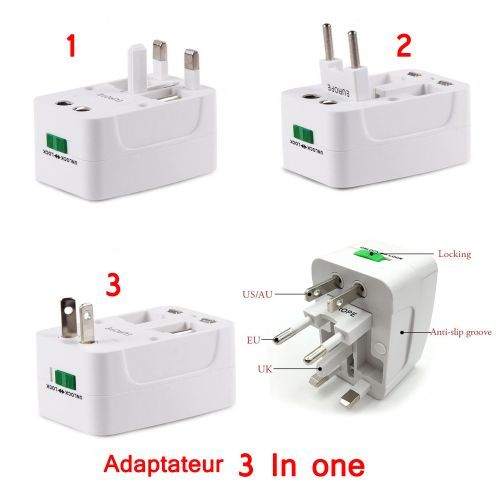 Adaptateur Universel De Voyage, Adaptateur De Prise International