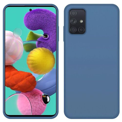 Coque Samsung Galaxy A71 5G Silicone Liquide Porte Cartes - Ma Coque