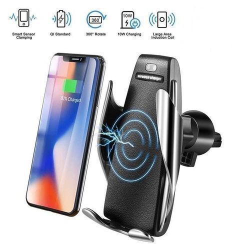 Generic Chargeur Sans Fil Pour Voiture - Chargeur à induction Pour Voiture  - Wireless Charger For Car - Détection Automatique du Téléphone à prix pas  cher