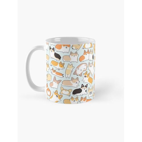 product_image_name-Generic-Corgilicious Corgi Doodle Mug classique-2