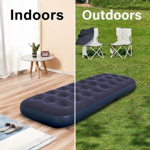 product_image_name-Generic-Matelas Gonflable de Camping – Bleu Nuit Confort-3