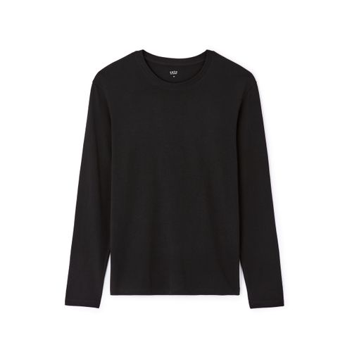 product_image_name-Celio-T-shirt straight 100% coton manches longues-1