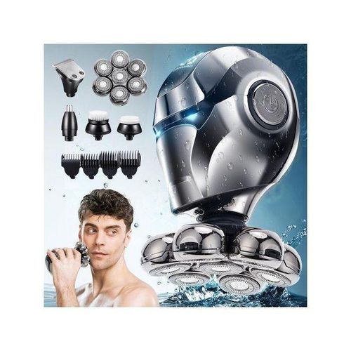 product_image_name-Kemei-ماكينة حلاقة كهربائية 5 في 1 بـ 7 شفرات للرجال – رأس عائم قابل لإعادة الشحن عبر USB-1