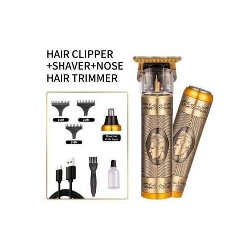 product_image_name-Generic-Rasoir T50 Électrique 3 en 1 Rechargeable – Tondeuse et Trimmer pour Homme et Femme-3