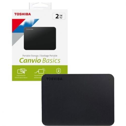 Toshiba Disque Dur Externe Portable 2,5″ 2TB / 2TO USB 3.0 Haute