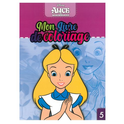 Generic CAHIER DE COLORIAGE DISNEY ALICE à prix pas cher