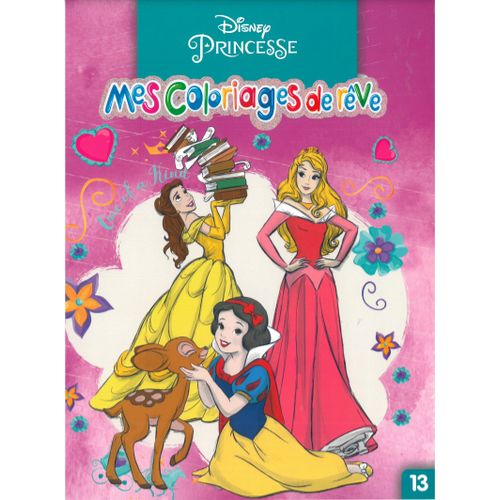 Disney CAHIER COLORIAGE PRINCESSES DISNEY à prix pas cher