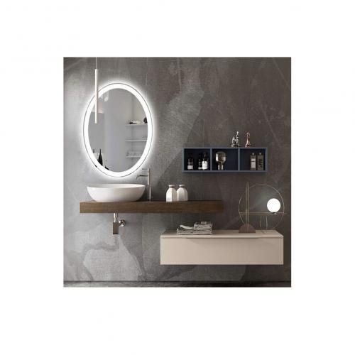 SM Miroir LED tactile pour salle de bain ;miroir décoratif à prix