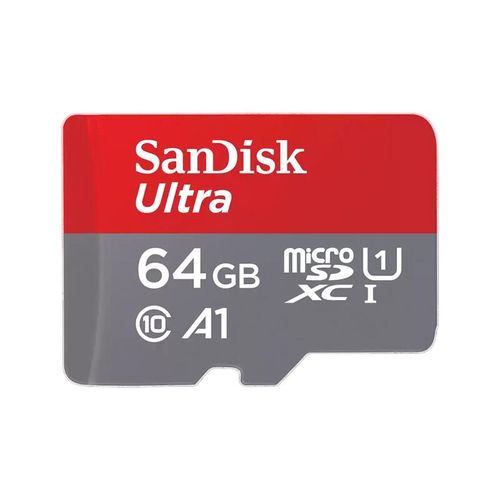 Sandisk Ultra Carte mémoire 64Go MicroSDXC UHS-I Classe 10 U1