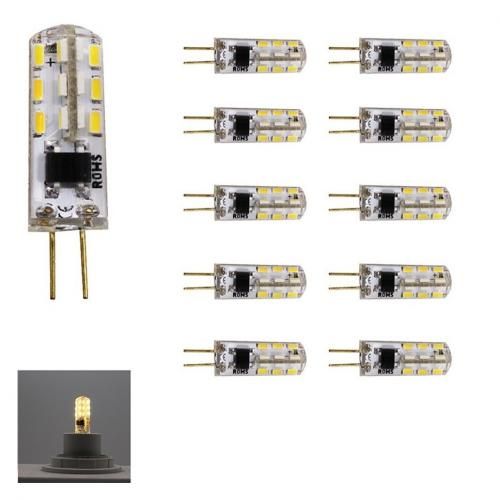 Ampoule 10 Pcs LED Ampoules G4 3W lustre éclairage 220v lumière