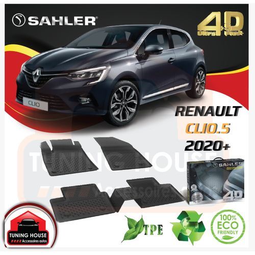 SAHLER tapis sur mesure RENAULT CLIO 5 . 2020+ - 4D - MADE IN TURKEY 