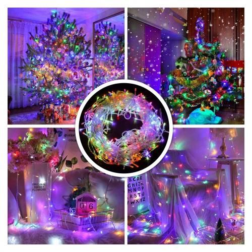 Generic Guirlande Lumineuse 10M 100 LED Multicolore Lumières de NoëL  Décoration à prix pas cher