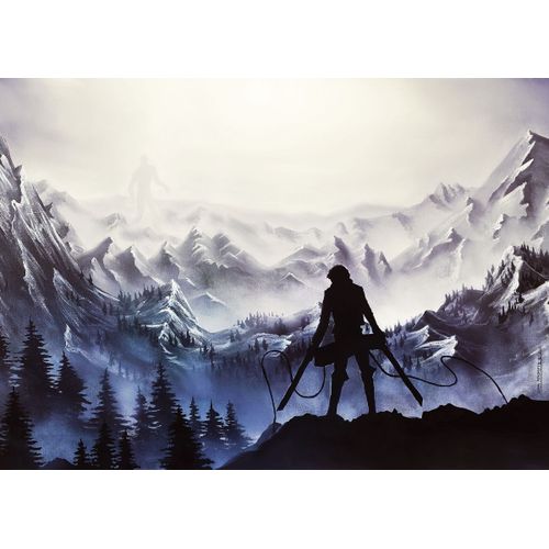 product_image_name-Generic-Attack on titan landscape  Poster Chambre Haute Qualité-1