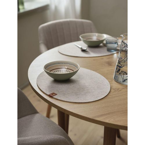 product_image_name-Generic-Pack de 4 Sets de Table Beige 33x43cm Polyester Recyclé-1