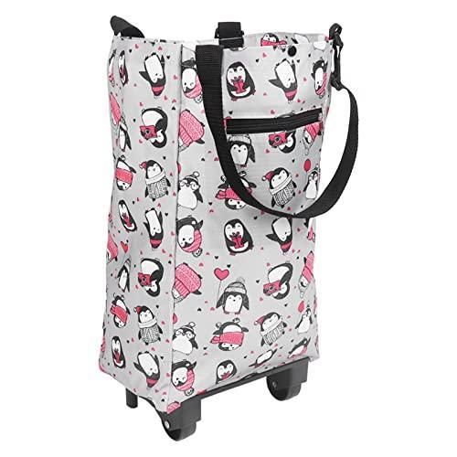 product_image_name-Generic-Chariot de courses pliable et léger à roulettes-8