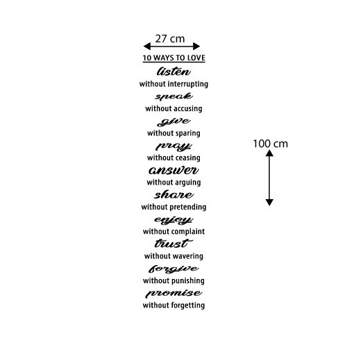 product_image_name-Generic-Autocollant Sticker 10 Ways to love "L=27cm x H=100cm" Noir-SZ01-2