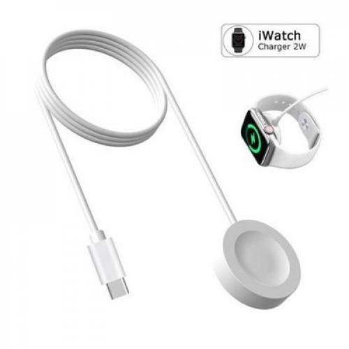 Generic Chargeur de câble Type-c magnétique pour Apple Watch SE2/SE/8/7/6/5/4/3/2/1  à prix pas cher