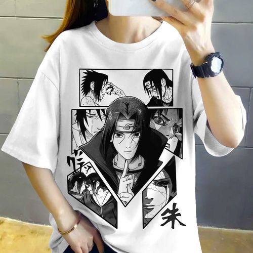 product_image_name-BENYAHYA STORE-قميص أوطاكو إيطاشي تيشرت ناروتو مانكا أنيمي ياباني ملابس رجال نساء لباس أوتاكو أولاد بنات تيشورت - T-shirt Itachi & Sasuke Otaku Japan Teshirt Naruto Cosplay-3