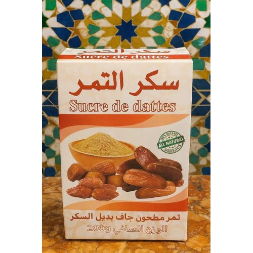 product_image_name-Generic-Sucre de datte marocain biologique, édulcorant naturel (200 g)-1