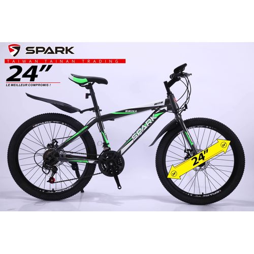 product_image_name-SPARK-VTT ENFANT SPARK MTB 24 POUCES 11-15 Ans Noir Vert-1