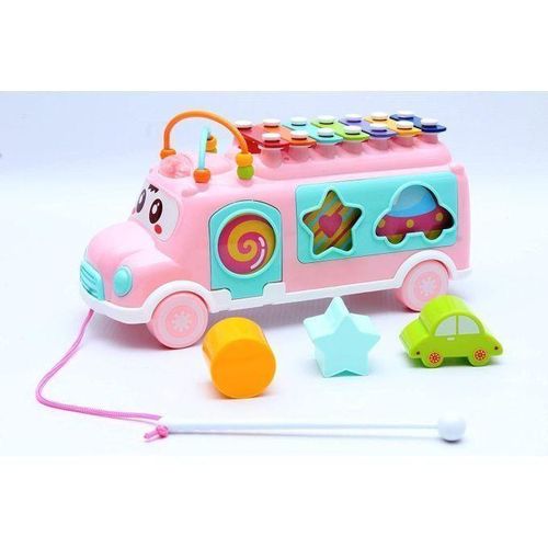 product_image_name-Generic-Jouet Éducatif Multifonctionnel en Forme de Bus-8