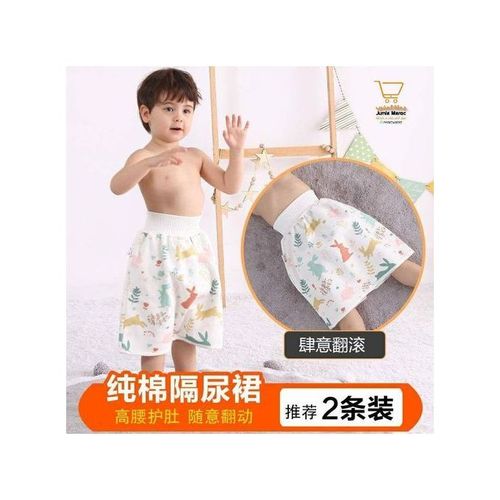 Couches pour bébé pour enfants, jupe 2 en 1, pantalon d