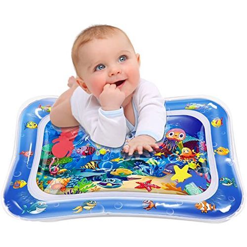 Generic TAPIS D'EAU GONFLABLE POUR BEBE AVEC 6 CREATURES MARINES à prix pas  cher