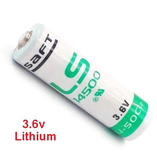 Saft Batterie 3.6v Lithium Li-SOCI2 LS 14500 Pile // 3.6volt Taille AA Sans  Emballage à prix pas cher