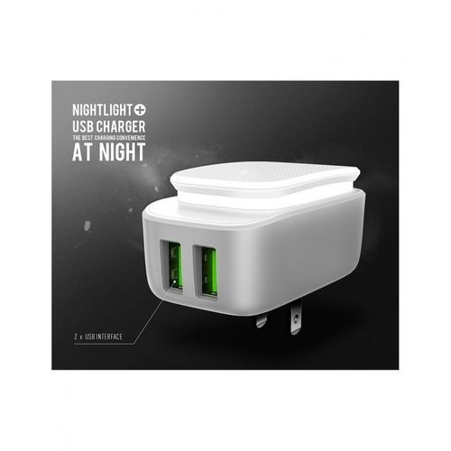 Ldnio A2205 Double USB Chargeur Mural Avec LED Lumière Pour Universal Voyage Adaptateur Pour Mobile Téléphone