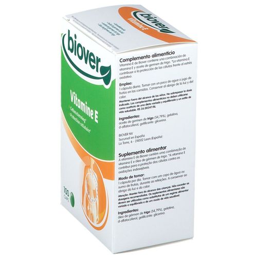 Biover Vitamine E 100 Capsules