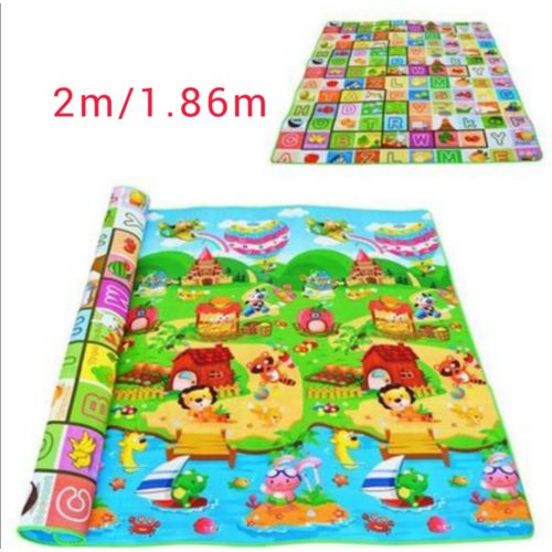 Generic Grand tapis de jeu, tapis infantile enfants Bebe tapis de