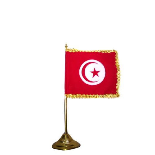 Drapeau Marocain – Drapeau pour bureau avec socle