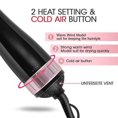 product_image_name-Dsp-مجفف شعر كهربائي 7 في 1 بفرشاة هواء ساخن ، مشط وفرشاة تجعيد تصفيف الشعر الاحترافي-5