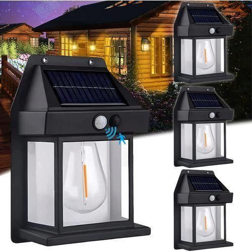 product_image_name-Generic-04 قطع مصابيح شمسية خارجية LED - إضاءة جدارية مقاومة للماء للخارج والحديقة-4