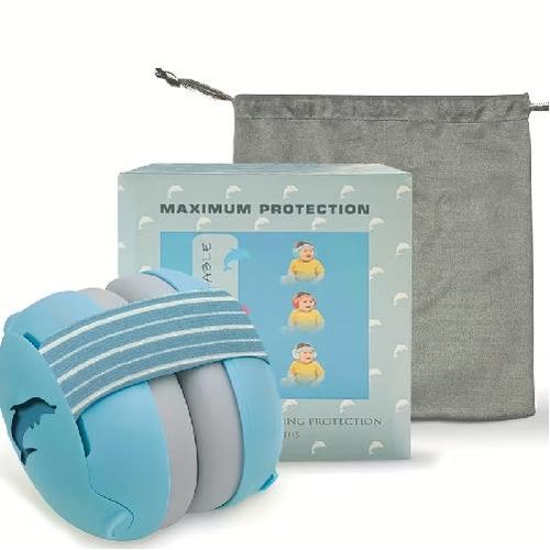 product_image_name-Generic-Casque Anti bruit pour bébés, adaptés aux nourrissons de 0 à 36 mois -Bleu--6