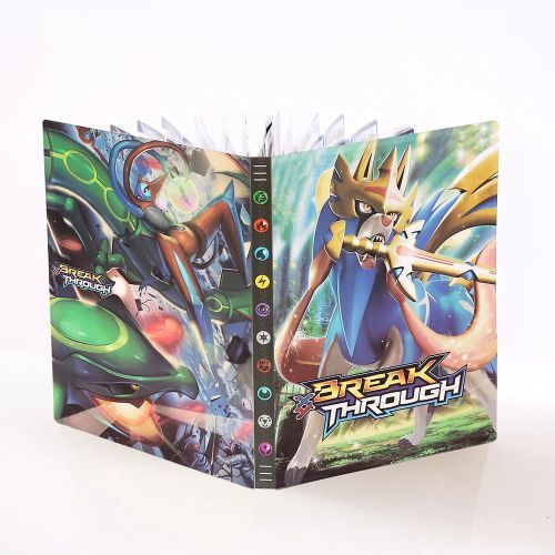 Generic grand cahier range carte pokemon 52 cm, Pokemon Cards GX EX Album  Pokemon Cards Album Book, peut accueillir 432 cartes. à prix pas cher