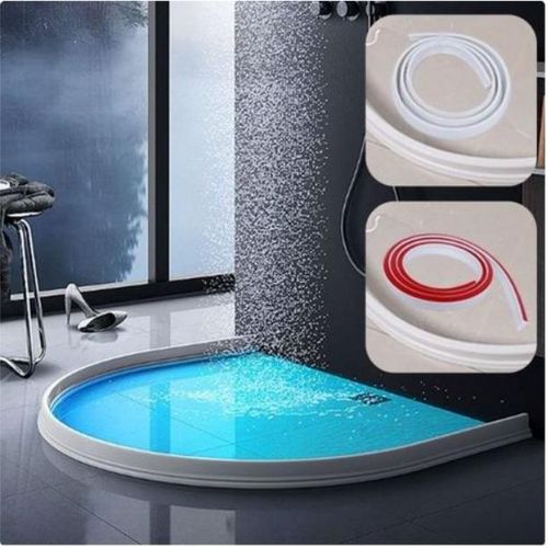 product_image_name-Generic-شريط حاجز مقاوم للماء لكابينة الاستحمام والمطبخ من السيليكون، شريط مانع لتسرب المياه للحمام والمغسلة-6