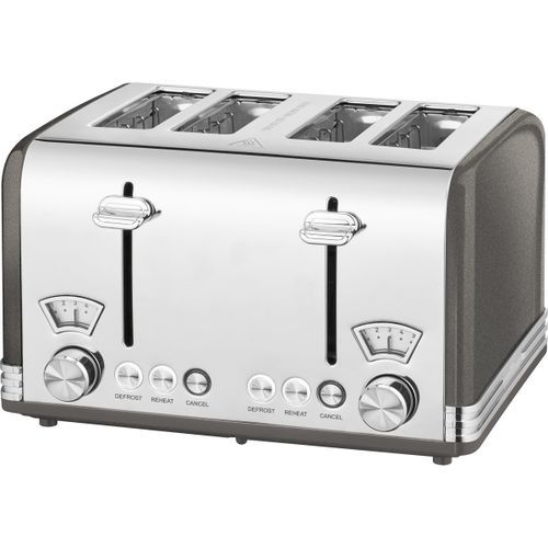 Proficook Grille pain Vintage Edition en acier inoxydable - Gris