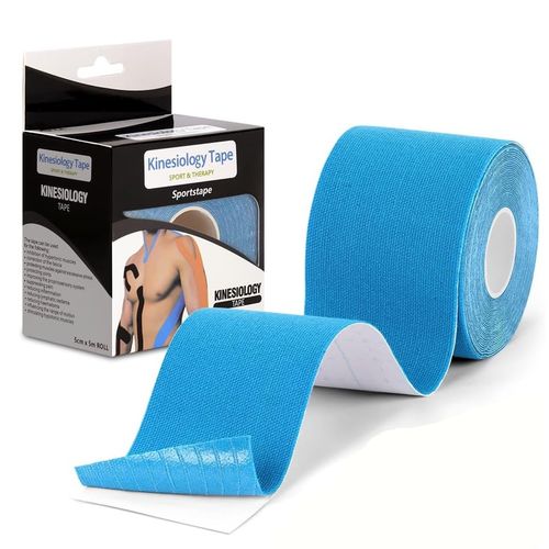 Kinesiology Tape Bande de Kinésiologie, Ruban Adhésif, Soutien musculaire  et Soulager la douleur (5m×5cm) à prix pas cher