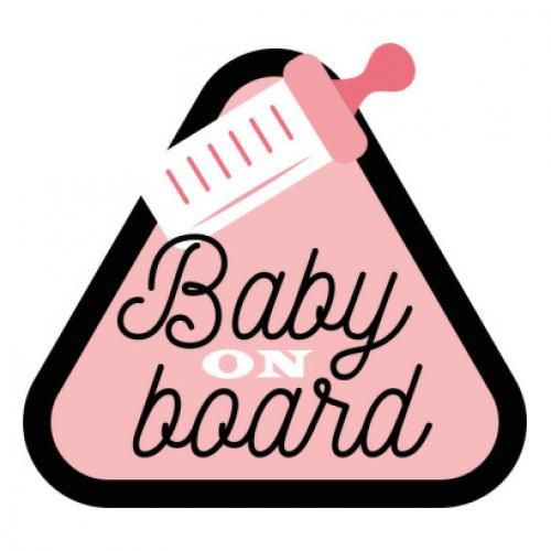Generic Stickers bébé à bord sticker pour voiture ' baby on board
