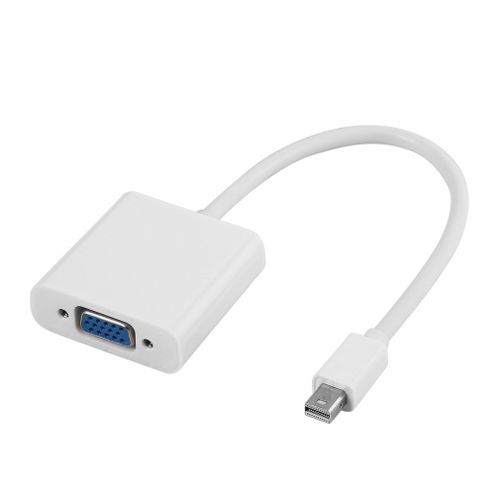 Generic Convert Convertisseur adaptateur HDMI to VGA - Blanc - Prix pas  cher