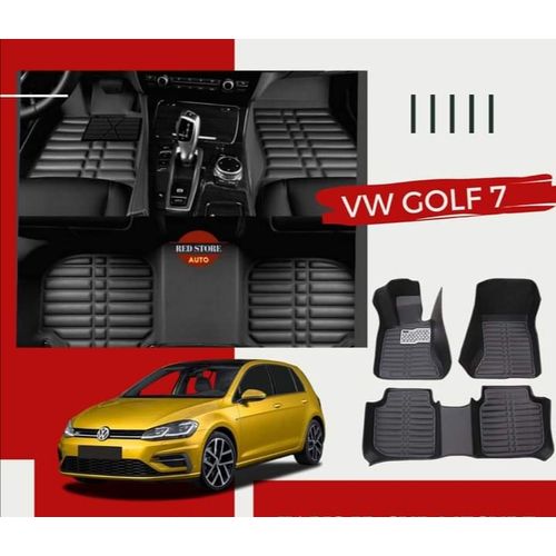 Ensemble de tapis de voiture 4 pcs pour VW Golf 7 - Pièces détachées pour  véhicules - Entretien - décoration de véhicules