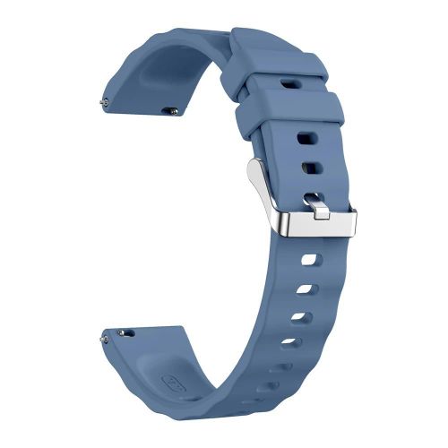 product_image_name-Generic-Bracelet en Silicone souple 18mm Bleu pour Huawei Watch GT6 41mm-1