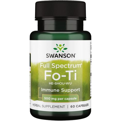 product_image_name-Swanson-Swanson, Fo-Ti, 500 mg, 60 capsules made usa-3