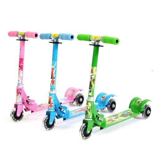 Generic Trottinette Pliable pour Enfant de 4 À 10 Ans Scooter Ajustable sur  3 Niveaux à prix pas cher