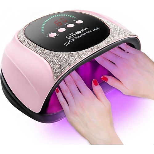 product_image_name-Bq-Lampe UV LED professionnelle de salon pour pour vernis à ongles, séchage rapide, 256 W-1