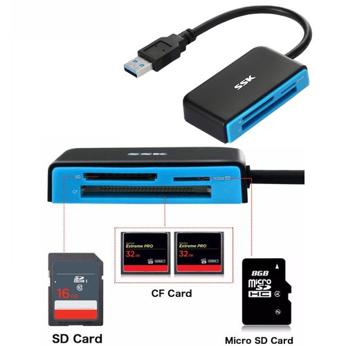 product_image_name-SSK-Lecteur de cartes USB 3.0 SCRM330 prenant en charge les cartes SD/TF/CF-1