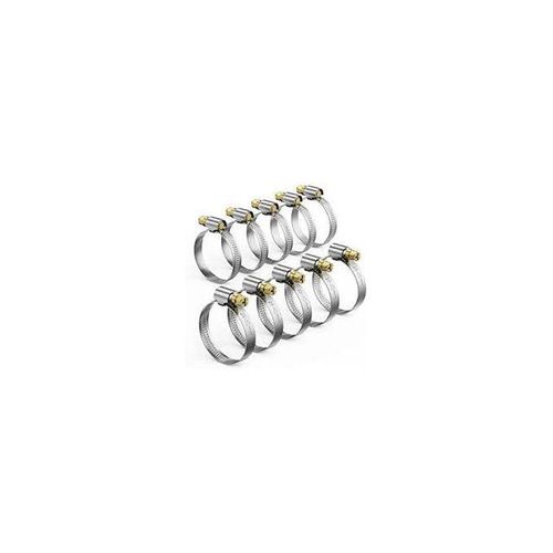 product_image_name-Generic-10Pcs Pinces de tuyau en acier inoxydable véritable, collier de serrage pour tuyau 32-50mm, 25-40mm, (2*5Pcs)-1