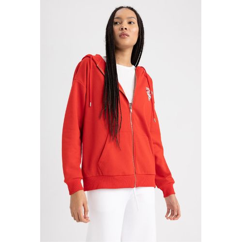 product_image_name-Defacto-كارديجان قماش سميك اوفر سايز  بسحاب-5