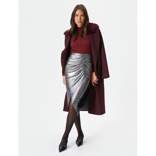 product_image_name-Koton-Jupe Gris Femme-1